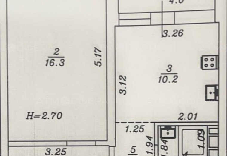 1-комн. квартира, 40 м², Анапа, Супсехское шоссе