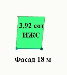 Участок ИЖС в х. Семигорский 3,92 сот