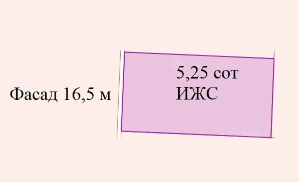 Участок ИЖС 5,25 сот в п. Таманский