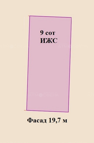 Участок 9 сот ИЖС в п. Таманский