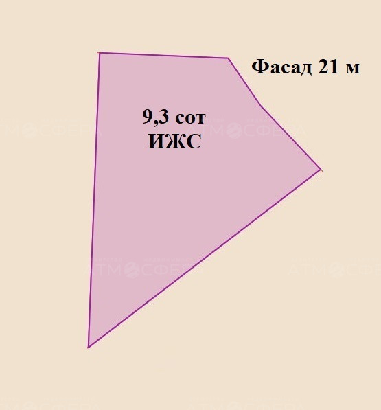 Участок 9,3 сот ИЖС в п. Таманский