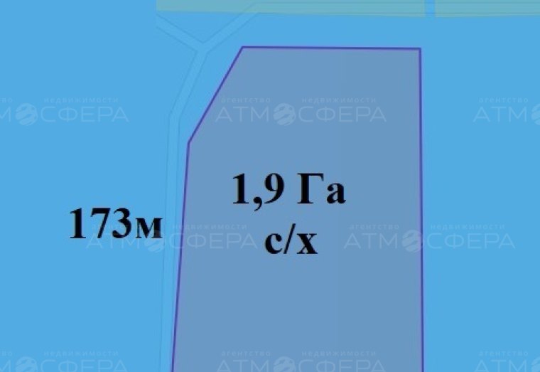 Участок 1,9 Га сельхозназначения