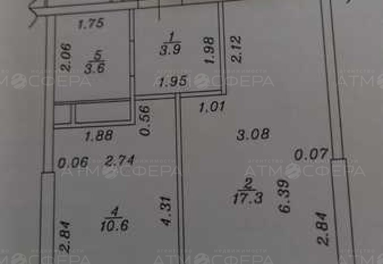 1-к. квартира, 45,6 м², 11/14 эт.
